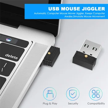 USB-Манипулятор Мыши, Автоматический Манипулятор Перемещения Компьютерной Мыши, Поддерживает Компьютер в Бодром состоянии, Имитирует Движение Мыши