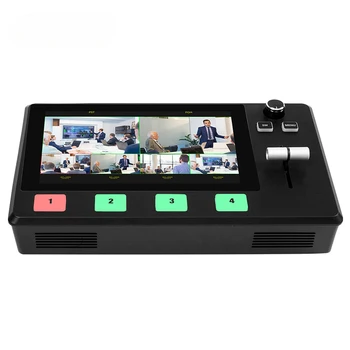 Anywii BS1 широковещательное оборудование студийный микшер видеотрансляция в прямом эфире 4k IP POE NDI PTZ контроллер камеры видеопереключатель