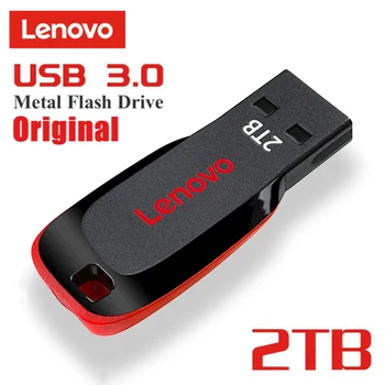 Lenovo Original 512GB Memory Stick 1TB USB 3.0 Высокоскоростной Флэш-Накопитель 2TB Жесткий Диск 1TB Металлический Ключ-Накопитель Для ПК Car Musie