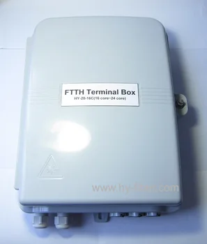 Клеммная коробка FTTH с 16 портами для разветвителя ПЛК 1x16