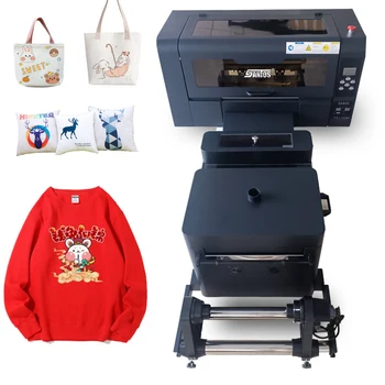 Dtf-принтер формата A3 с двумя головками Xp600, Dtf-печатающая машина для футболок Impresora Dtf для толстовок с футболками