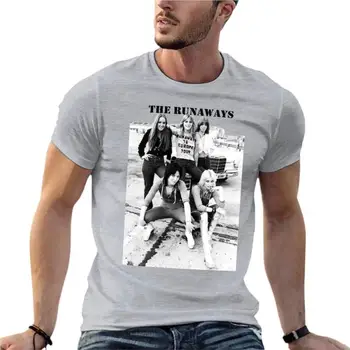 Футболки The Runaways Joan Jett Cherry Bomb Оверсайз, мужская одежда на заказ, уличная одежда из 100% хлопка, футболки больших размеров