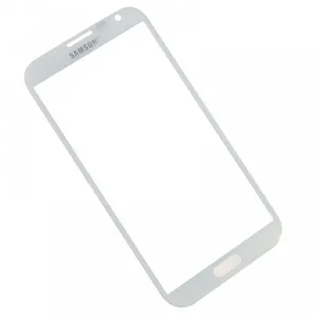 Samsung Galaxy NOTE 2 N7100 с прозрачным экраном белого цвета