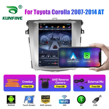 9,7-дюймовый автомобильный радиоприемник Tesla Style 2 Din Android для Toyota Corolla 07-14 AT Стерео Автомобильный мультимедийный видеоплеер DVD GPS Навигация