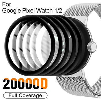3D изогнутая защитная пленка для экрана умных часов Google Pixel Watch Watch2, прозрачные мягкие защитные пленки для Google Pixel Watch 2