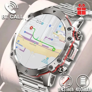Мужские смарт-часы Healthy Monitor, спортивные фитнес-часы, Bluetooth-вызов, частота сердечных сокращений, артериальное давление, умные часы для Android ios 2023