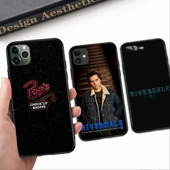 TV Riverdale Series Cole Sprouse Чехол Для Телефона Для iPhone 14 13 12 11 XS X 8 7 6 Plus Mini Pro Max SE 2022 Мягкий Черный Чехол Для Телефона
