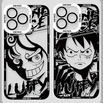 Роскошный Мягкий Силиконовый Чехол O-One Piece Luffy Gear 5 Для iPhone 15 14 13 Pro Max 12 Mini 11 11Pro XR XS X8 7 6 6S Plus SE 2020