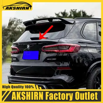 Материал ABS, карбоновый вид, задний спойлер багажника, Глянцевый черный бампер, крылья для BMW X5 G05, стиль автомобиля 2019 года выпуска