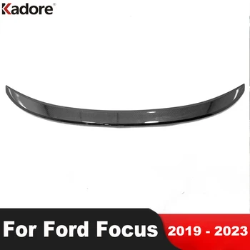 Накладка На Спойлер Заднего Крыла Багажника Для Ford Focus 2019 2020 2021 2022 2023 Седан Карбоновая Накладка На Задние Ворота Автомобиля Аксессуары