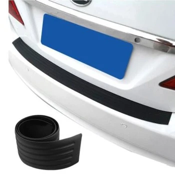Протектор заднего бампера автомобиля/внедорожника Универсальная резиновая накладка для защиты багажника от царапин снаружи от царапин