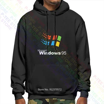 R1 Windows 95 Пора Вернуться к Классическим Забавным Толстовкам с капюшоном, Уличной одежде, толстовкам в стиле хип-хоп