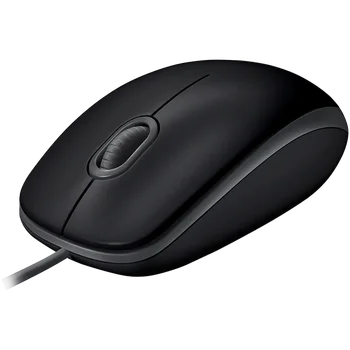 Проводная мышь Logitech Quality Products B100 Удобное периферийное подключение для офисных игр Для настольных компьютеров Универсальная мышь M90