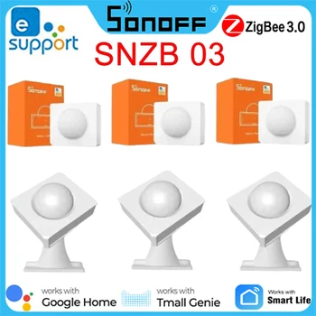 SONOFF SNZB-03 Оповещение о датчике движения ZigBee Через приложение E-WeLink Работа с системой безопасности умного дома ZigBee Bridge