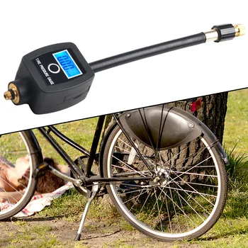 Цифровой манометр давления в шинах Измеритель давления в шинах 2032 Аккумулятор ABS + Металл Велосипед/Автомобиль/Мотоцикл Высокой точности