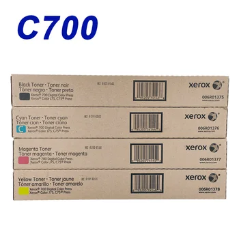 Оригинальный Тонер C700 для Xerox C75 C700i J75 Тонер-картридж Xerox USA Азиатской версии Fuji 006R01379 006R01380 006R01381 CT202101