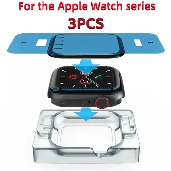 Установите Защитную Пленку для экрана Apple Watch Ultra Series 8 7 6 5 4 3 SE Protective iWatch 49 мм 45 мм 41 мм 44 мм 42 мм 40 мм 38 мм
