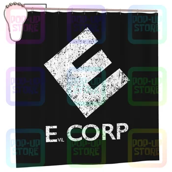 E Corp - Fsociety Allsafe Хакерский сериал Evil Corp Мистер Робот Занавеска для душа, занавеска для ванной комнаты из прочного полиэстера