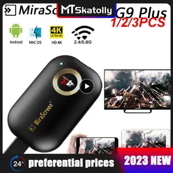 1/2/3ШТ Mirascreen G9 Plus 2,4 G/5G 4K Miracast Wifi для DLNA AirPlay TV Stick Wifi Дисплей Приемник Ключа для IOS Android