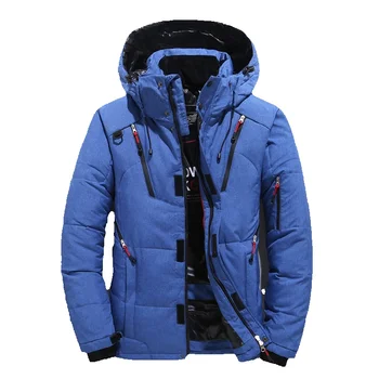Зимние парки, мужские короткие пуховики, мужская уличная толстая теплая зимняя куртка на подкладке, негабаритная тепловая ветрозащитная верхняя одежда в стиле ретро