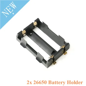 DIY Держатель Батарейного Контейнера SMD Box Для 2x 26650 Аккумуляторная Батарея 3.7V 4Pin