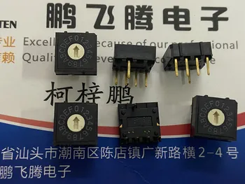 1ШТ Тайвань Yuanda DIP RH4A-16R-V-B 0-F/16 бит поворотный переключатель кодирования 4:1 положение контакта положительный код позолоченные ножки