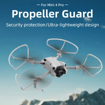 Быстросъемные защитные кольца для пропеллеров, легкие аксессуары для пропеллеров, совместимые с дронами DJI Mini 4 Pro